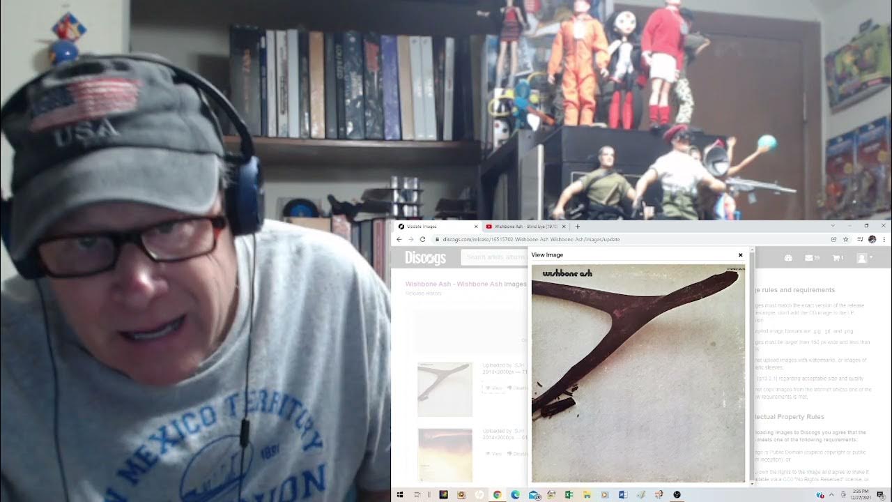 Reaction Wishbone Ash Blind Eye Two Guitars, Bass, Drums And A