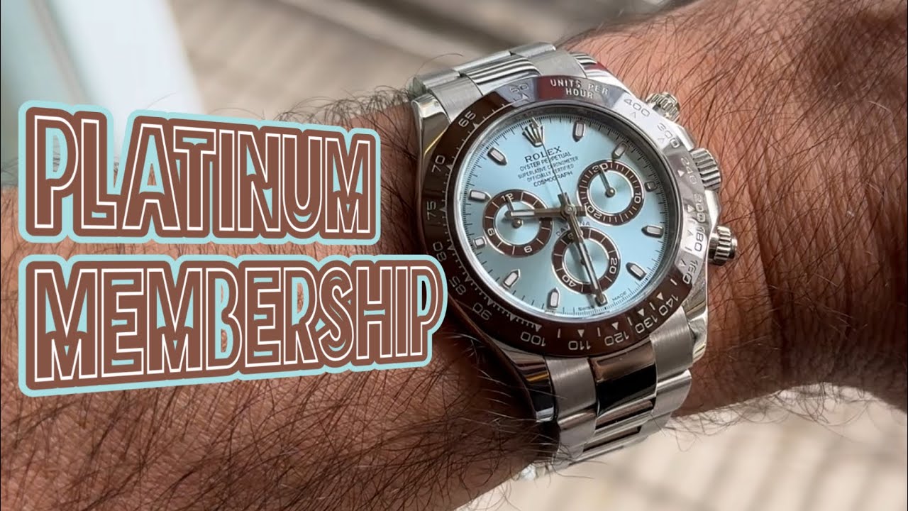 Apex Rolex: Daytona Platinum 116506 - YouTube