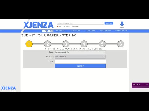Xjenza Online -  How to submit your paper