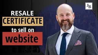 Here's What You Need To Know About Resale Certificates If You're Selling Online!