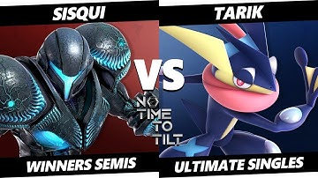 No Time To Tilt TOP 8 - Sisqui (Dark Samus) Vs. Tarik (Greninja) Smash Ultimate - SSBU