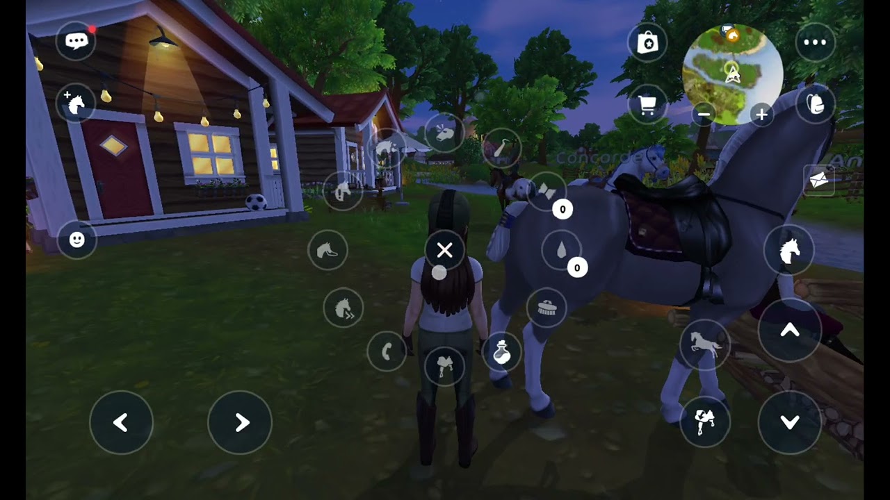 Star stable gameplay! Scary dream and campfire moment! 