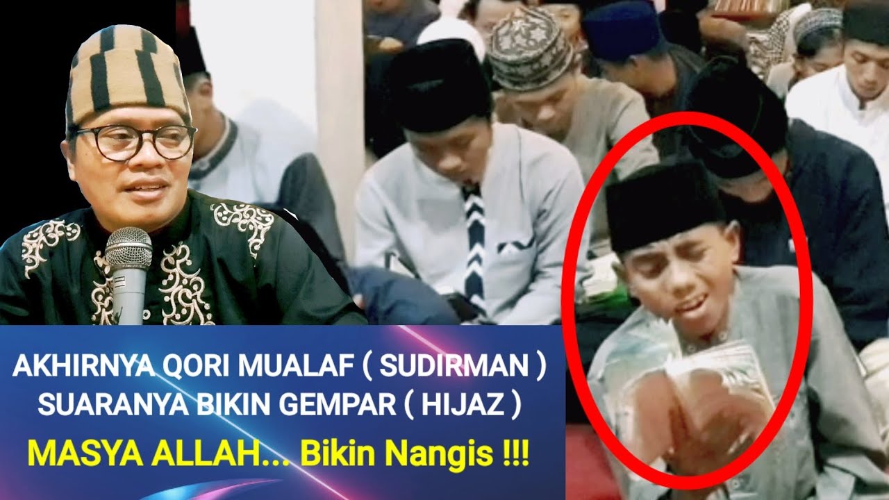 Qori Mualaf Sudirman Bikin Nangis !! Saat dites Maqom Hijaz MAM