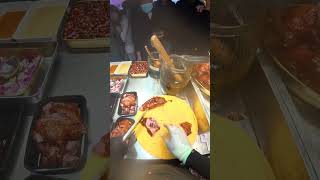 Chopping Up Sweet Skin Duck at the Bustling Chinese Night Market