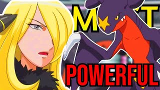 Was CYNTHIA the MOST POWERFUL Pokemon Trainer EVER?