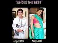 Who is the best 🥀Angel Rai Or Amy Aela🥀Papi chulo song⚘reels video #youtubeshorts #viral