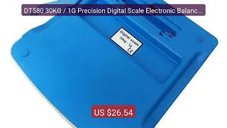 DT580 30KG / 1G Precision Digital Scale Electronic Balance Weight S... — Top Rated 2026 | Buy Now!