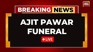 Ajit Pawars Last Rites  News  Ajit Dadas Funeral  Baramati Plane Crash  Maharashtra News