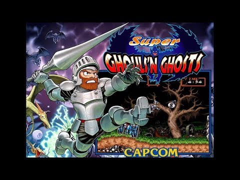 Super Ghoulsu0027n Ghosts прохождение [ Professional ]  (U) | Игра на (SNES, 16 bit) 1991 Стрим RUS