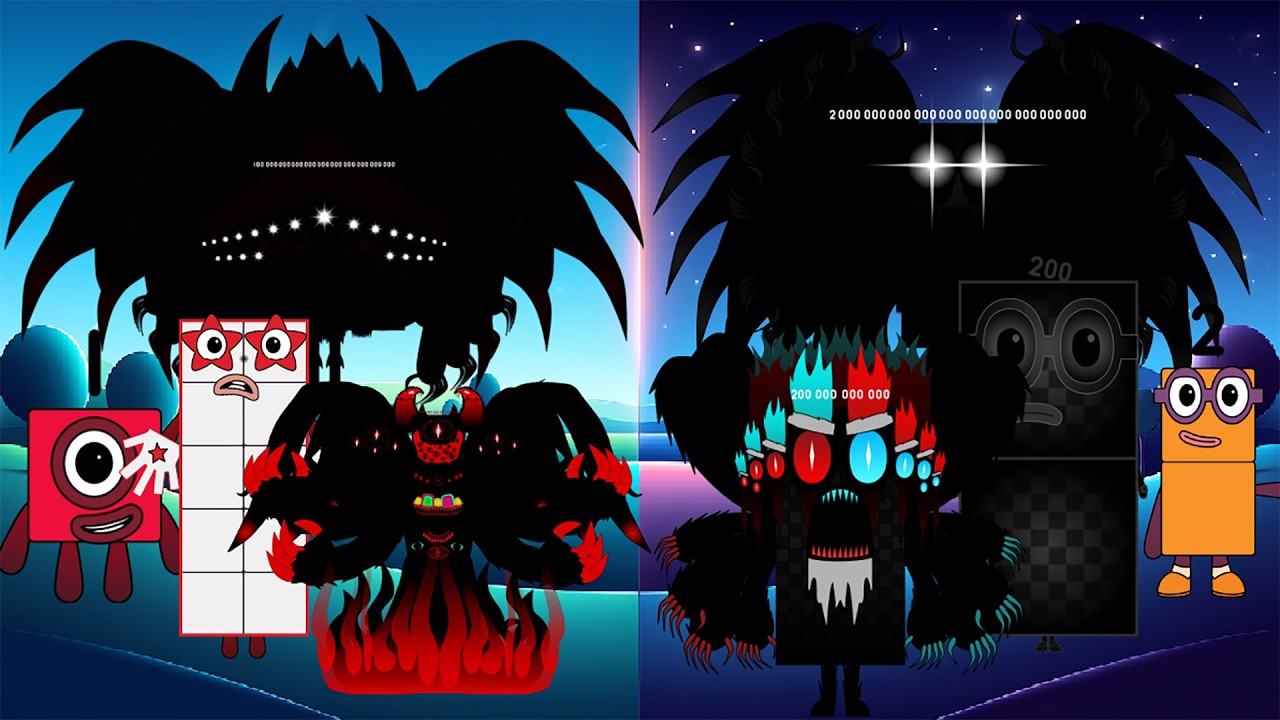 The Ultimate Battle Uncannyblocks Band Different 1 - 100N Vs 2 - 200N (My Take)