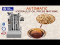 Toasted Sesame Oil Plant|Hydraulic Sesame Oil Extractor|Sesame Oil Making Machine|Sesame Oil Press
