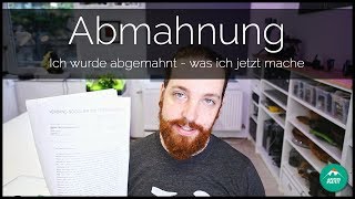 ABMAHNUNG ERHALTEN 😡 | Was mache ich jetzt?! | CRTVTY