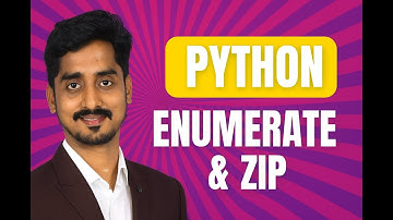 👉 Python enumerate(), zip(), break, and continue Explained with Examples | Beginner Tutorial