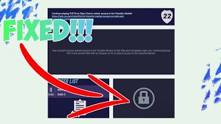 FIFA 23 : HOW TO GET THE TRANSFER MARKET UNLOCKED ON THE WEB APP!! screenshot 5