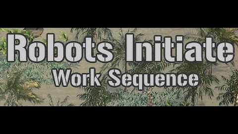 Robots Initiate Work Sequence Walkthrough