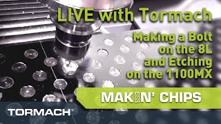 Tormach Live Office Hour: Making Custom Bolts and Etching Them
Interested in a Tormach machine? Schedule a call with one of our team members at https://hubs.ly/Q029gvxl0 and they will be happy to answer any questions you have.
CNC Samurai has a friend who needs some custom bolts. Hes going to lathe them out on the 8L and then adding a flat surface on the 1100MX. Then hell program some etchings in conversational.
Be sure to subscribe for updates on everything Tormach: https://goo.gl/sWeCs7
Join the Tormach Forums here: https://hubs.ly/Q029gv6Y0
There are several ways to contact Tormach Technical Support.
If you want technical support, please follow these instructions to open a support ticket: https://hubs.ly/Q029gs2R0
Tormach Technical Support page: https://hubs.ly/Q029gqGz0
Tormach Technical Support contact: https://tormach.atlassian.net/servicedesk/customer/portals
About Us: At Tormach, were dedicated to providing exceptionally engineered products, technical support, and customer service at the lowest possible cost. Our focus is to help you realize your CNC goals through tools and resources that transform your concepts into real products. Connect with us:
Visit our website: https://hubs.ly/Q029gp8B0
Tormach Live Office Hour: Making Custom Bolts and Etching Them Tormach Live Office Hour: Making Custom Bolts and Etching Them