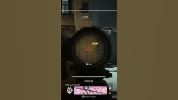 He just hit a no scope in the gulag!