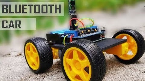 Bluetooth controlled Arduino RC Car | Control using your Mobile Phone