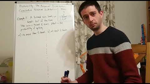 How to calculate binomial probabilities from a worded problem