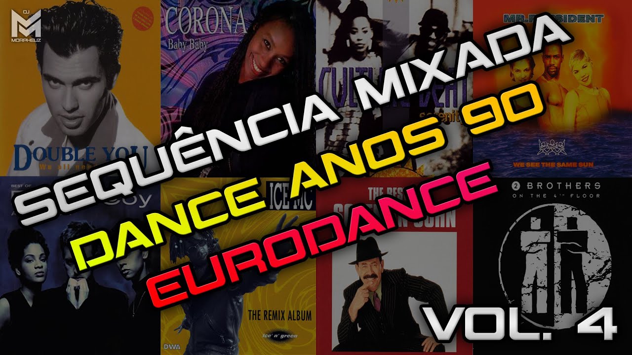 Dance 90/2000 - Versões Remix - Sequência Mixada Especial (Alice