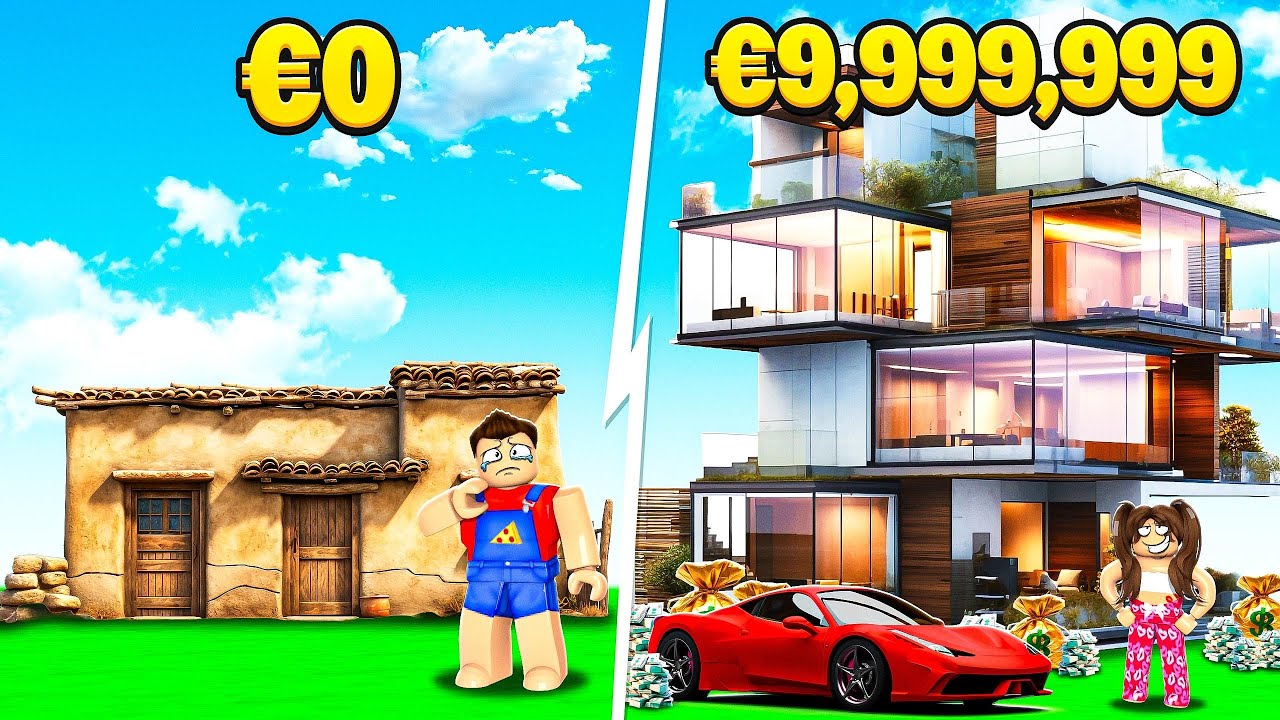 DA POVERI A RICCHI SU ROBLOX!!