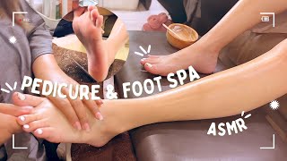 ASMR Pedicure spa & Foot Scrub | at Beauty Salon, in Bangkok, Thailand screenshot 4