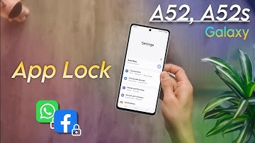 App-vergrendelingsinstellingen voor de Samsung Galaxy A52, A52s | App-vergrendeling instellen op ...