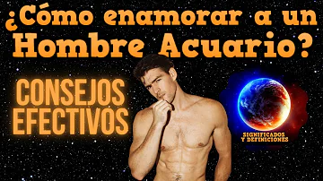 ¿Qué atrae al hombre Acuario?