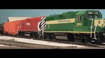 ESU LokSound V5 + SRS Speaker - Departure using realistic physics