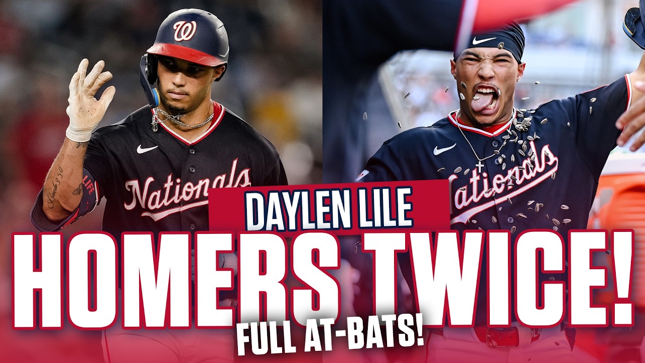 Daylen Lile Crushes TWO Home Runs | Full At-Bats
