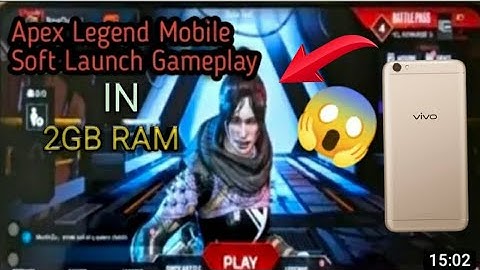 Playing Apex Legends Mobile in 2gb Ram Phone Gameplay