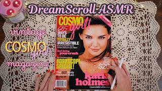 Vintage Y2K CosmoGIRL! Magazine (2003) Flip Through ASMR ✨ Whispering & Page Turning