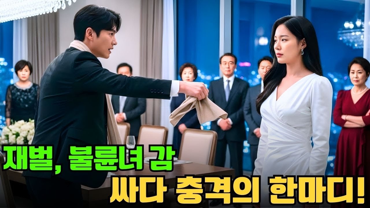 정부인 앞에서 불륜녀를 감싸던 재벌, 그녀의 이혼 한마디에 모두 충격! #한국드라마 #ceo로맨스 #ceo