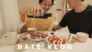 (eng)couple VLOGㆍhome-cooked meals, SPAO haul, props shop tour, Movie_Me Before You