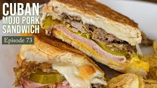 Cuban Mojo Pork Sandwich (made with leftovers from my Slow Cooker Cuban Mojo Pork recipe)