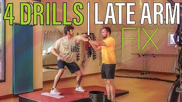 4 Ways to Fix a Late Arm in Pitching | How to Fix a Late Arm