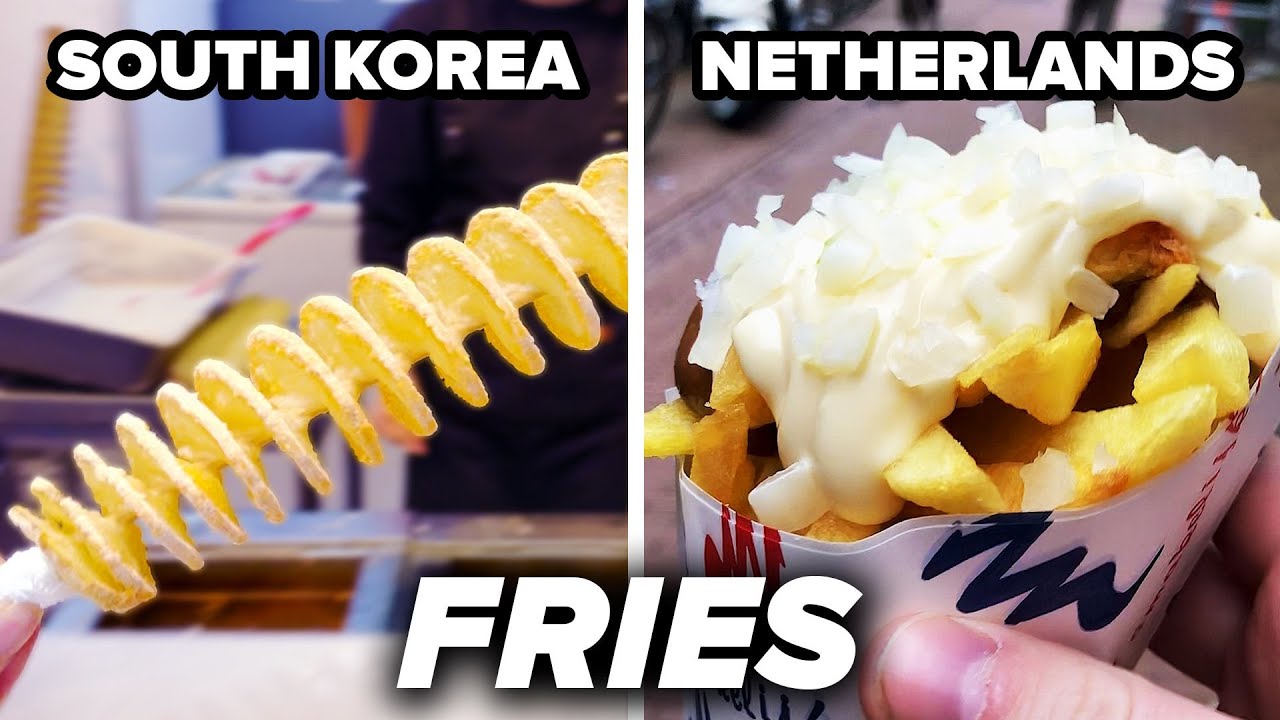 Eating Fries Around The World - YouTube