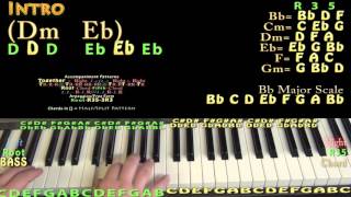 Blas Ty Dolla ign Piano Lesson Chord Chart Dm Eb