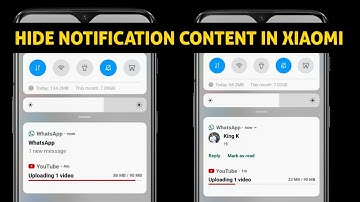 How To Hide Notification Content In MIUI 12 Redmi Note 9 Pro | Notification Content Hidden Redmi
