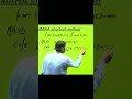 #MahashortcutMethod for implicit function #maths #जीमाईनस #balbirsir #mathematicsbybalbirsir