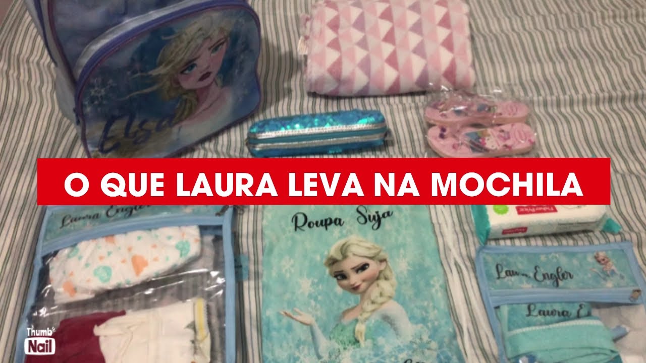 MOCHILA DA CRECHE (MATERNAL I) - O QUE TEM DENTRO