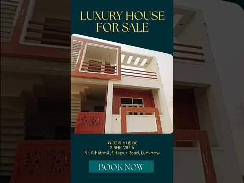 Pay just 7 lakh and Rest in EASY BANK LOAN EMI. Sitapur Road, Lucknow @APlusRealty #shorts #villa