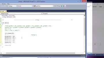 18. دروس ++C: المصفوفات Arrays