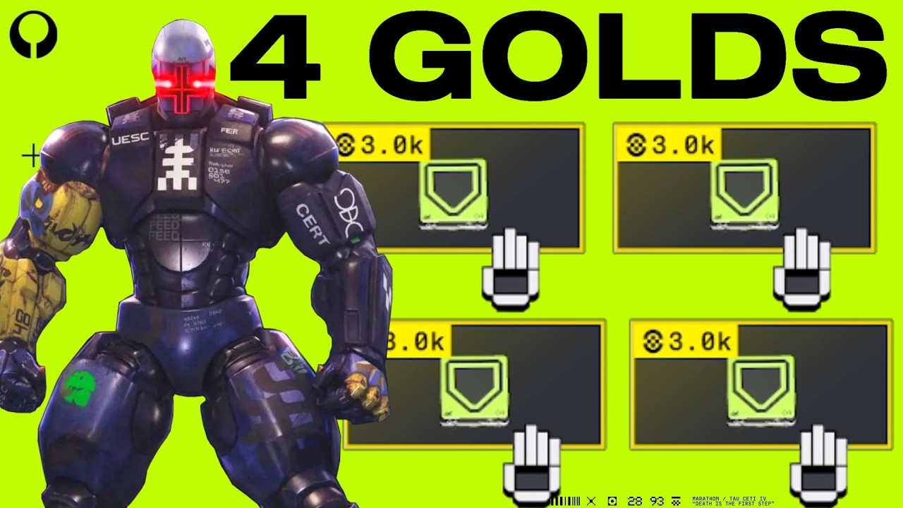 the easiest gold shields ive gotten as rook in marathon