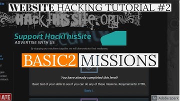 HACK THIS SITE BASIC 2 MISSIONS || HTS MISSIONS || AYAN AHMAD ||