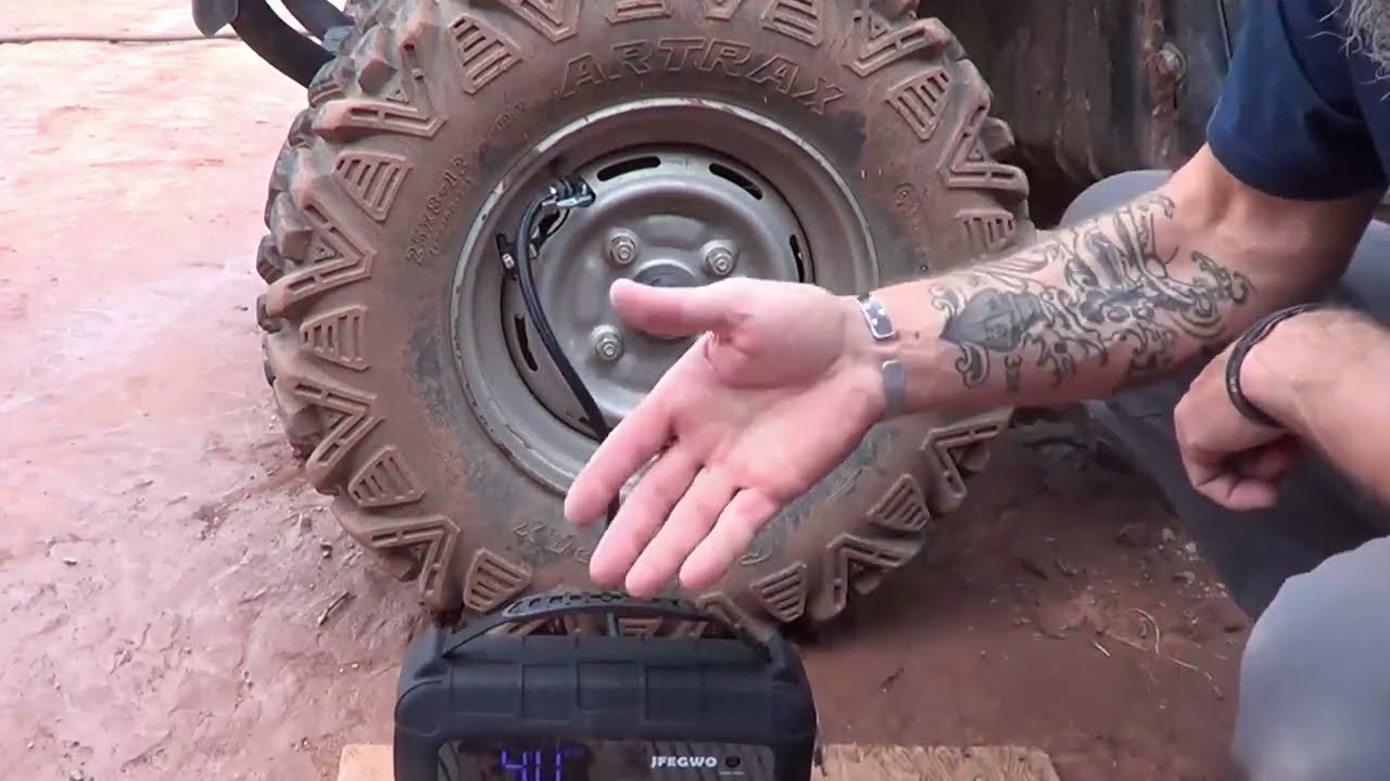 JFEGWO 8250A Car Jump Starter with Air Compressor -300PSI Works Great!