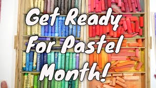 It's Pastel Month! Supplies & Info in this No-Frills Video