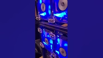 12 GPU Ethereum (ETH) mining server.