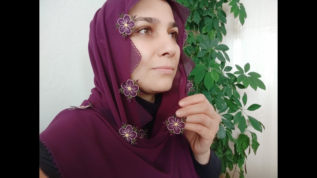 60.(JAPON GÜLÜ)MEVLÜT ÖRTÜSÜNE NASIL EKLENİR.(HERMOSE FLOR BEATİFULL FLOWERS) (NEDDLE LACE MAKİNG)