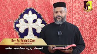 വലിയ നോമ്പിലെ ധ്യാന ചിന്തകൾ - 25  -)൦ ദിവസം |  Rev. Fr. Anish K. Sam , Sophia Centre, Kottayam